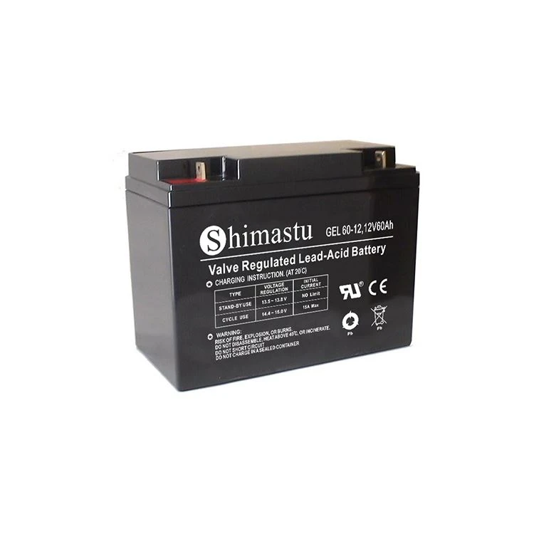 12V 60Ah GEL batteri