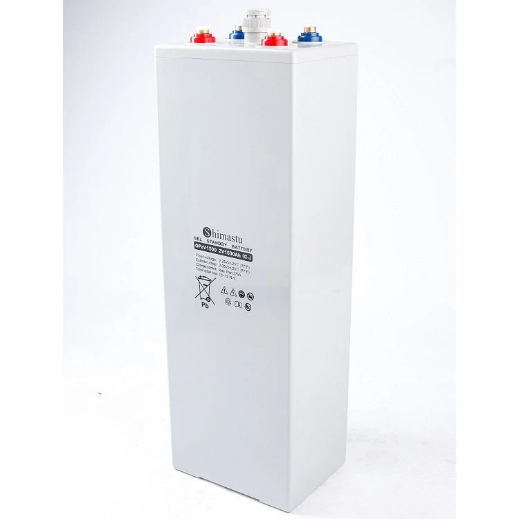 OPzV rørformet GEL batteri 2V1500AH